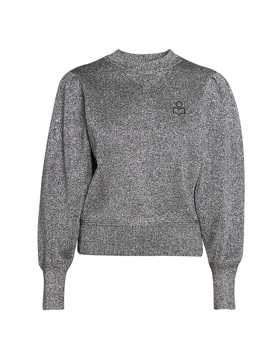 Womens Kelaya Metallic Knit Sweater Product Image