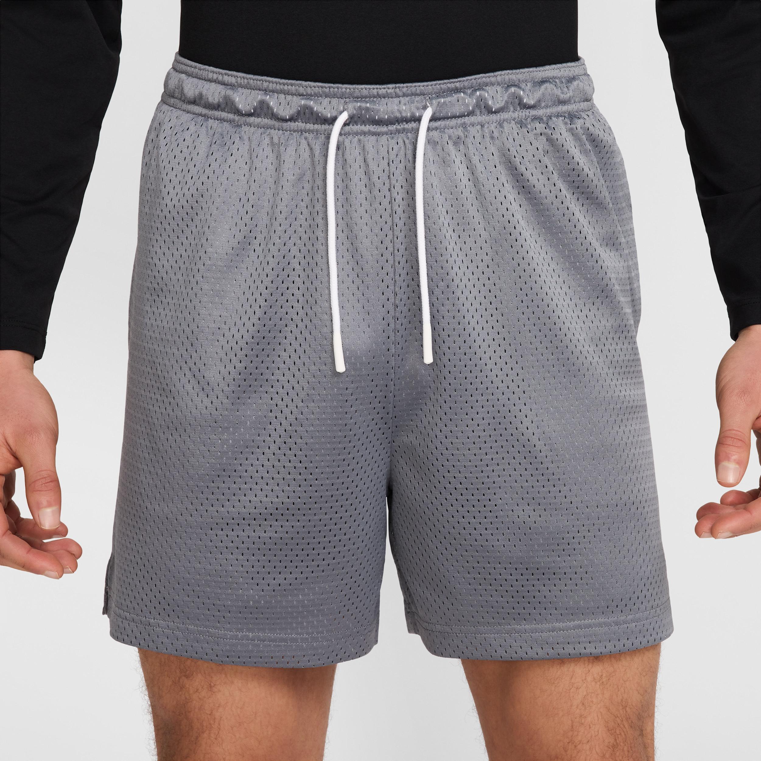 Men's Nike Dri-FIT 5" Mesh Basketball Shorts, Size: XXL, Safety Orange Product Image