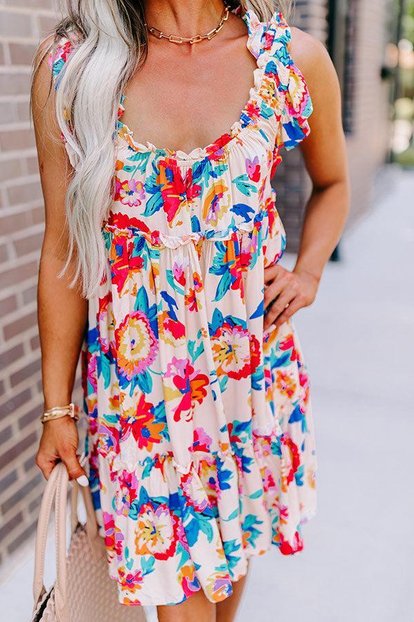 Beyond A Memory Shift Dress In Cream Product Image