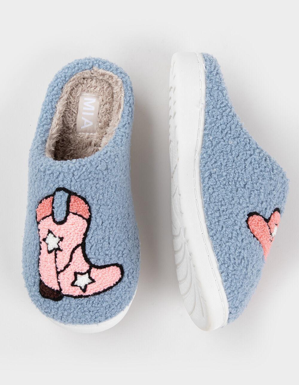 MIA Cozi Cowboy Clog Slippers - BLUE COMBO Product Image