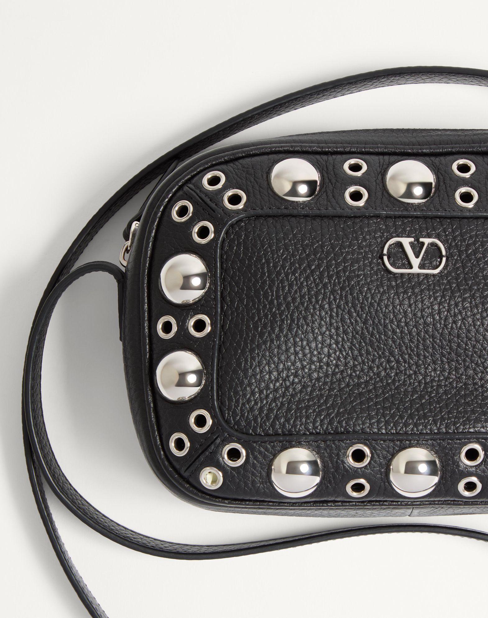 Valentino Garavani Nellcôte Crossbody Bag In Grainy Calfskin Product Image