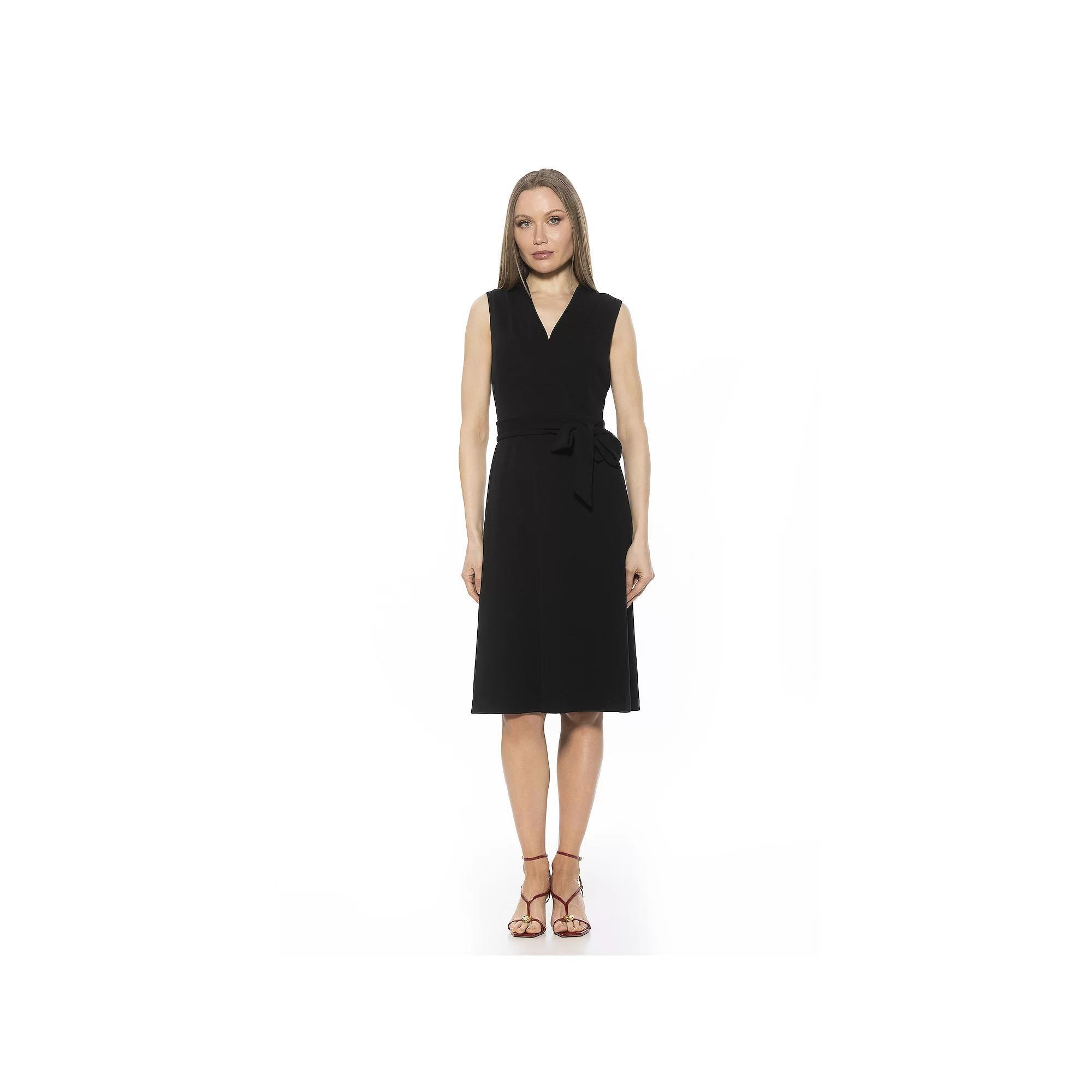 Women's ALEXIA ADMOR Dane Sleeveless Fit And Flare Dress, Size: Small, Beige Floral Product Image