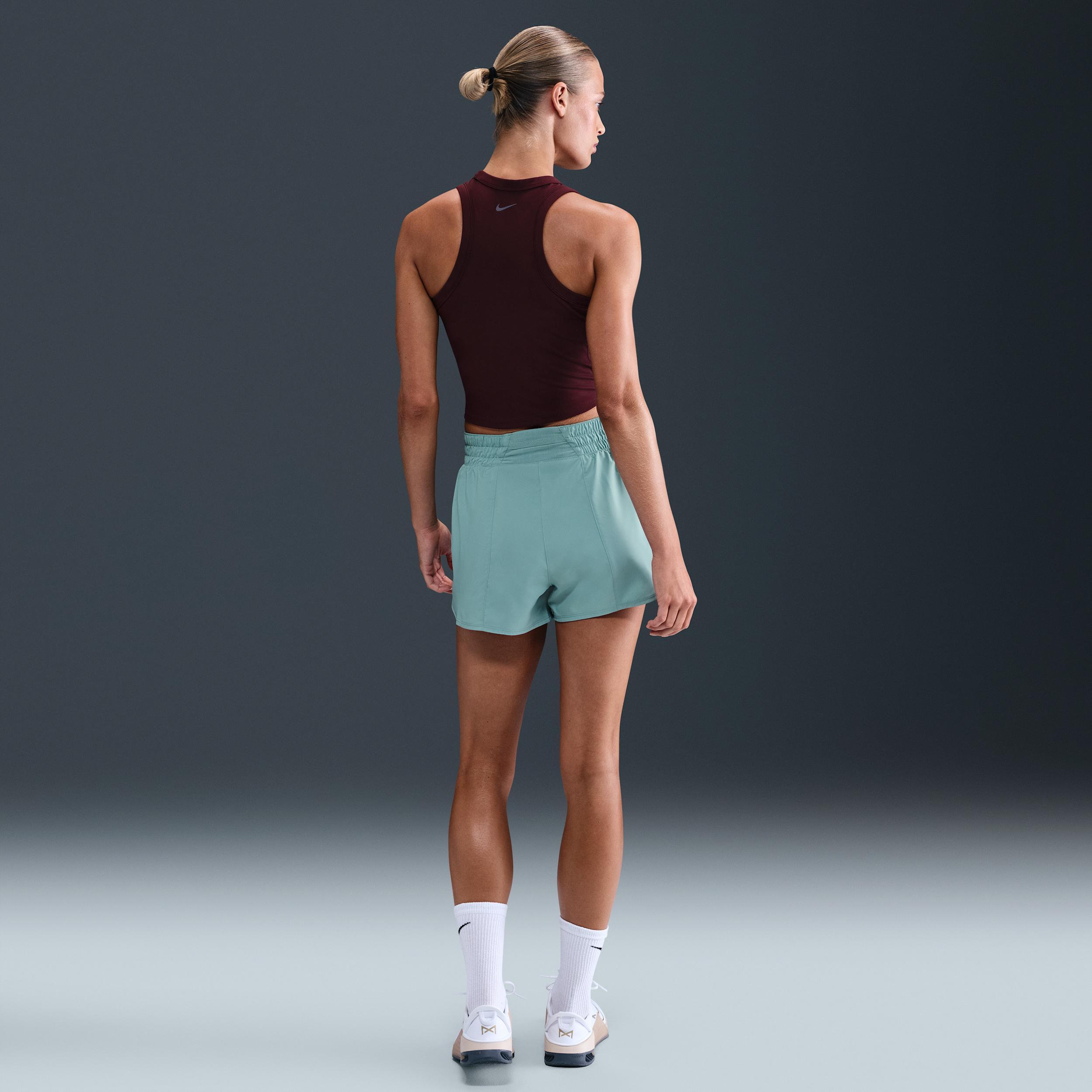 Nike Women's One Dri-FIT High-Waisted 3" 2-in-1 Shorts Product Image
