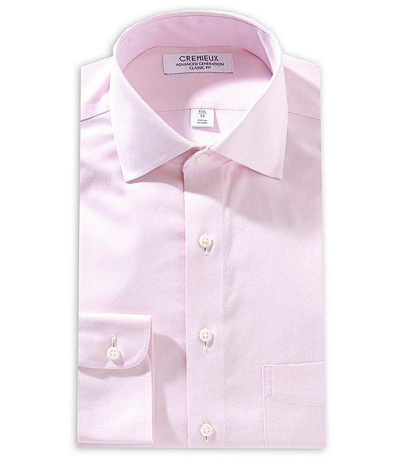 Cremieux Classic Fit Non Iron Spread Collar Printed Dress Shirt Product Image