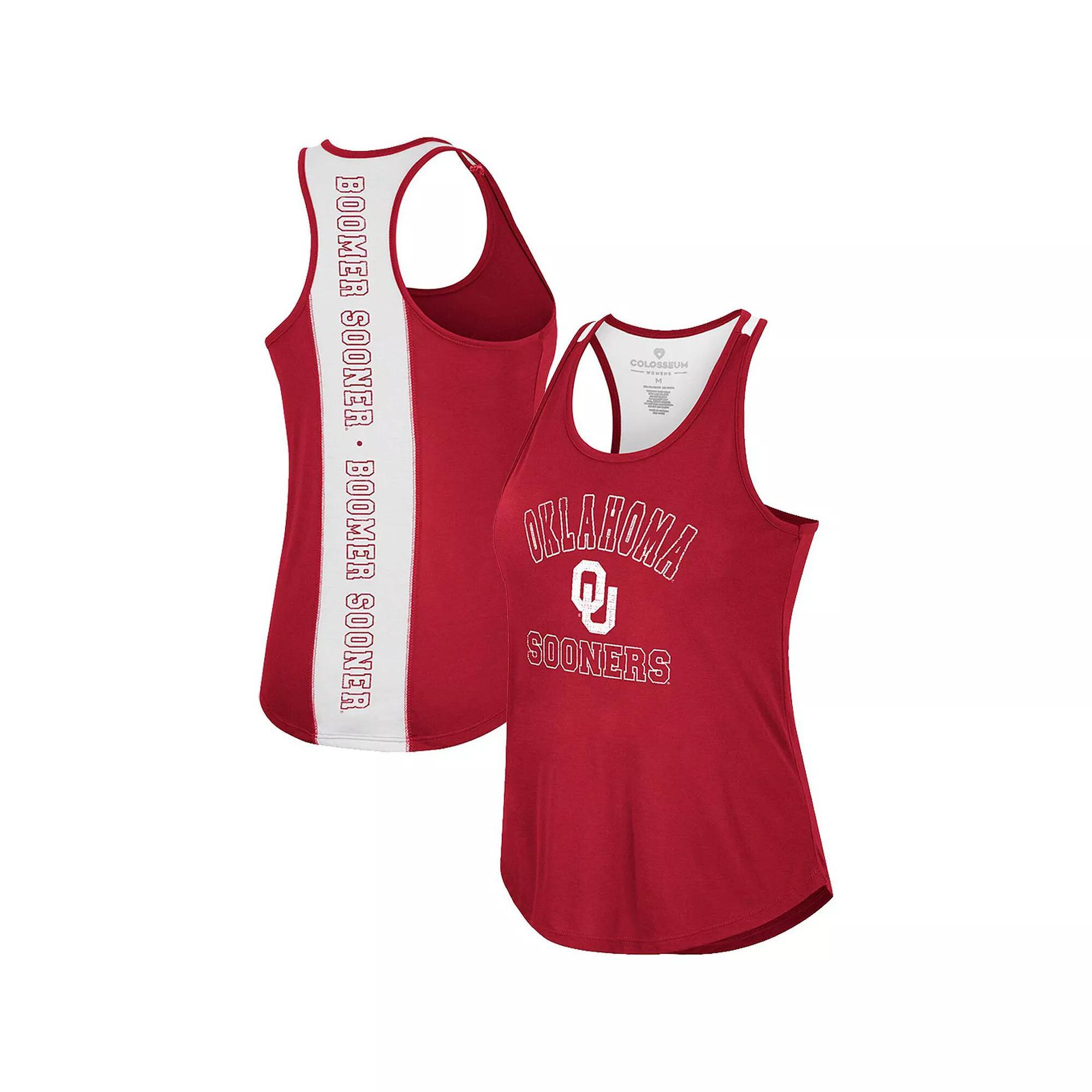 Womens Colosseum Royal Kentucky Wildcats 10 Days Racerback Scoop Neck Tank Top Product Image