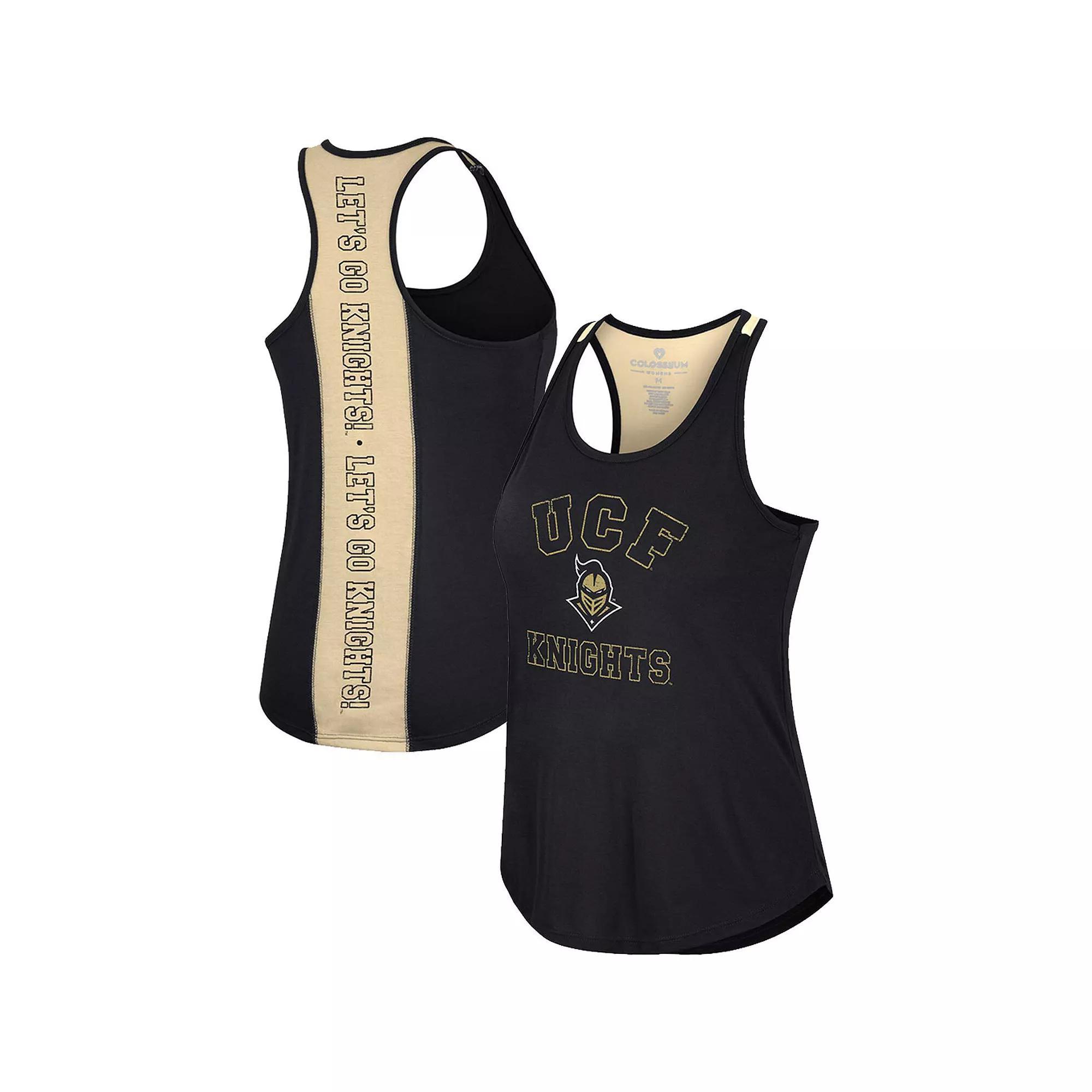 Womens Colosseum Royal Kentucky Wildcats 10 Days Racerback Scoop Neck Tank Top Product Image