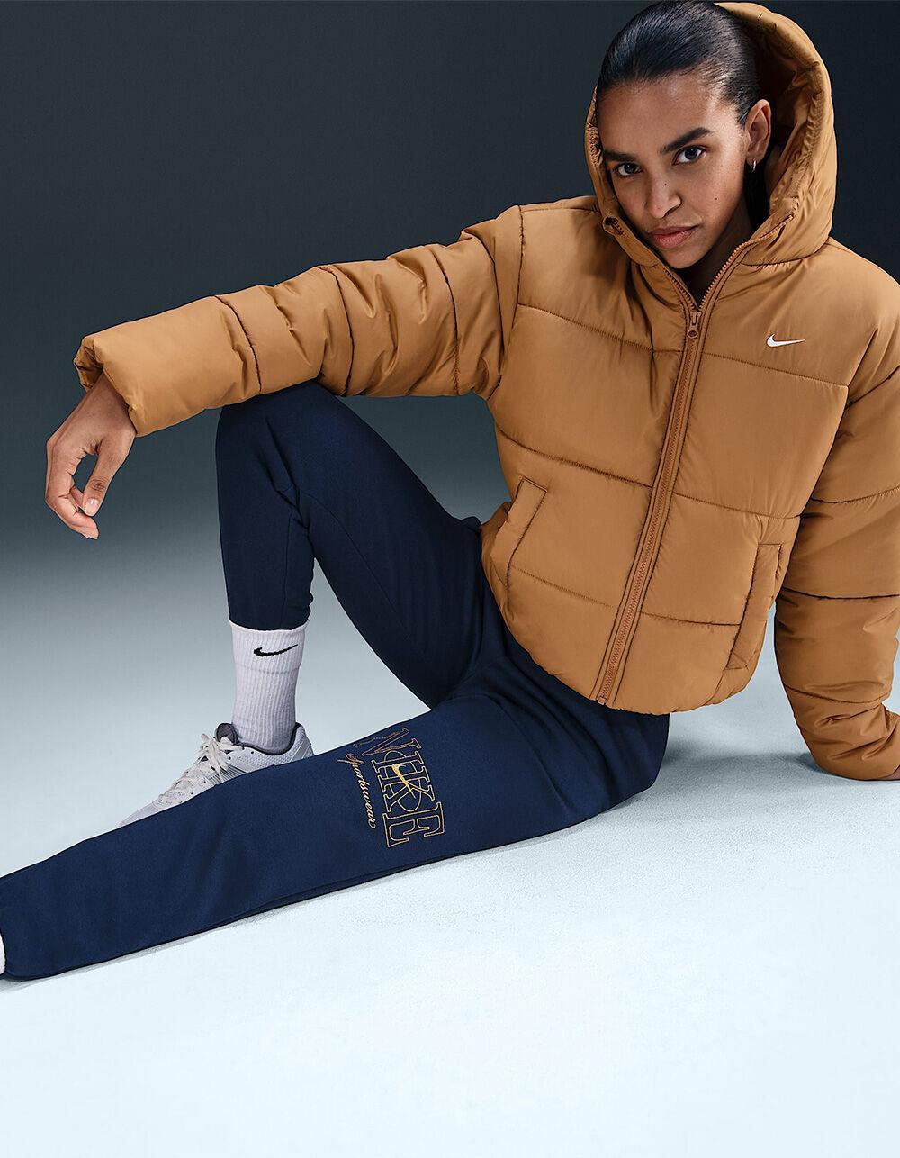 NIKE Sportswear Club Fleece Womens Mid Rise Joggers Product Image