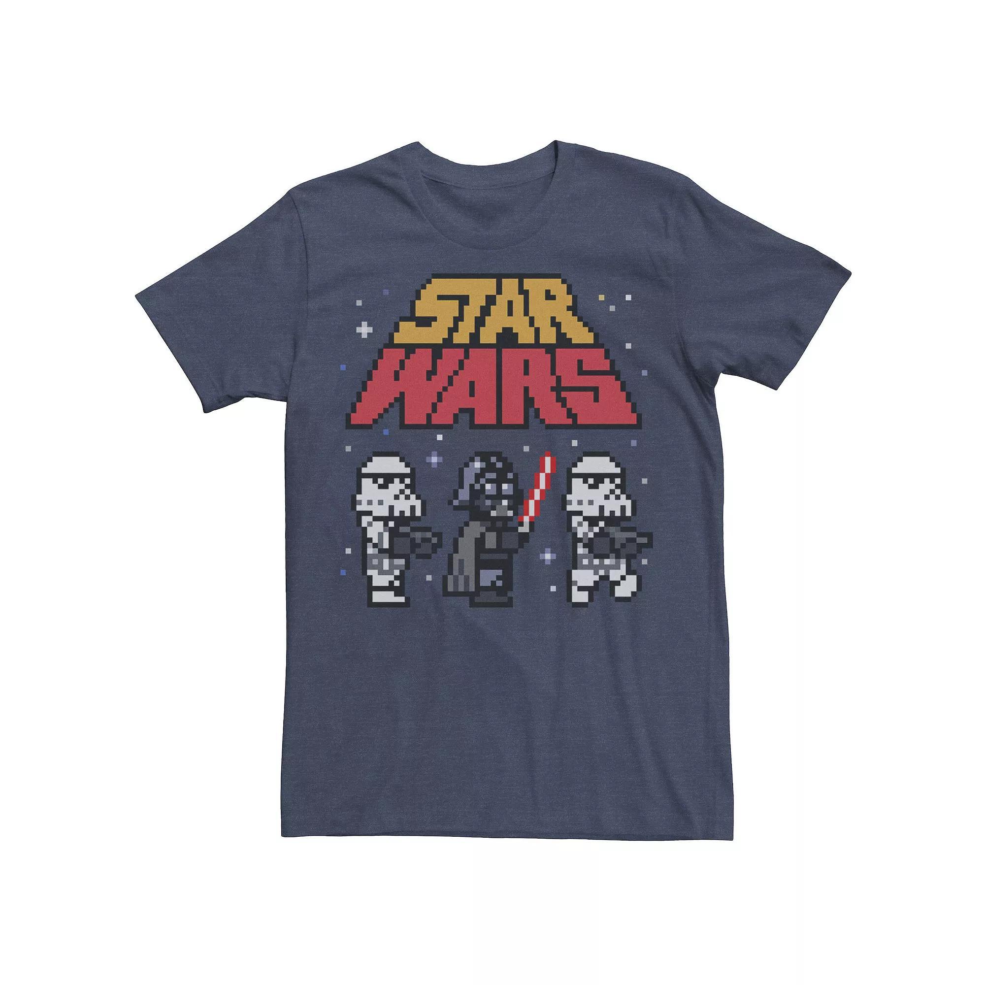 Men's Squid Game Worker Trio Portrait Tee, Boy's, Size: Medium, Black Product Image