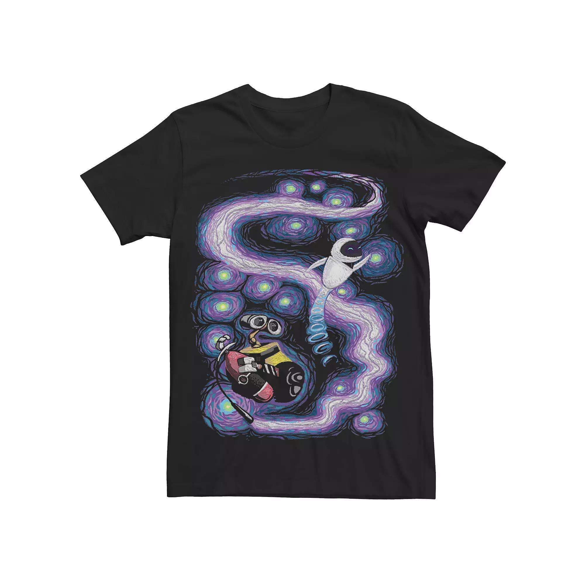 Disney / Pixar's WALL-E Men's Space Dance Tee, Size: Medium, Black Product Image