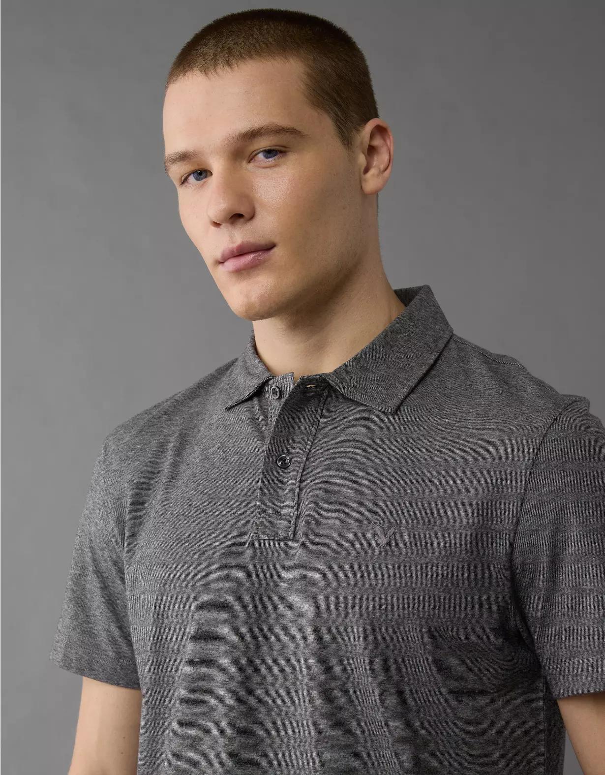 AE 24/7 Club Logo Polo Shirt Product Image