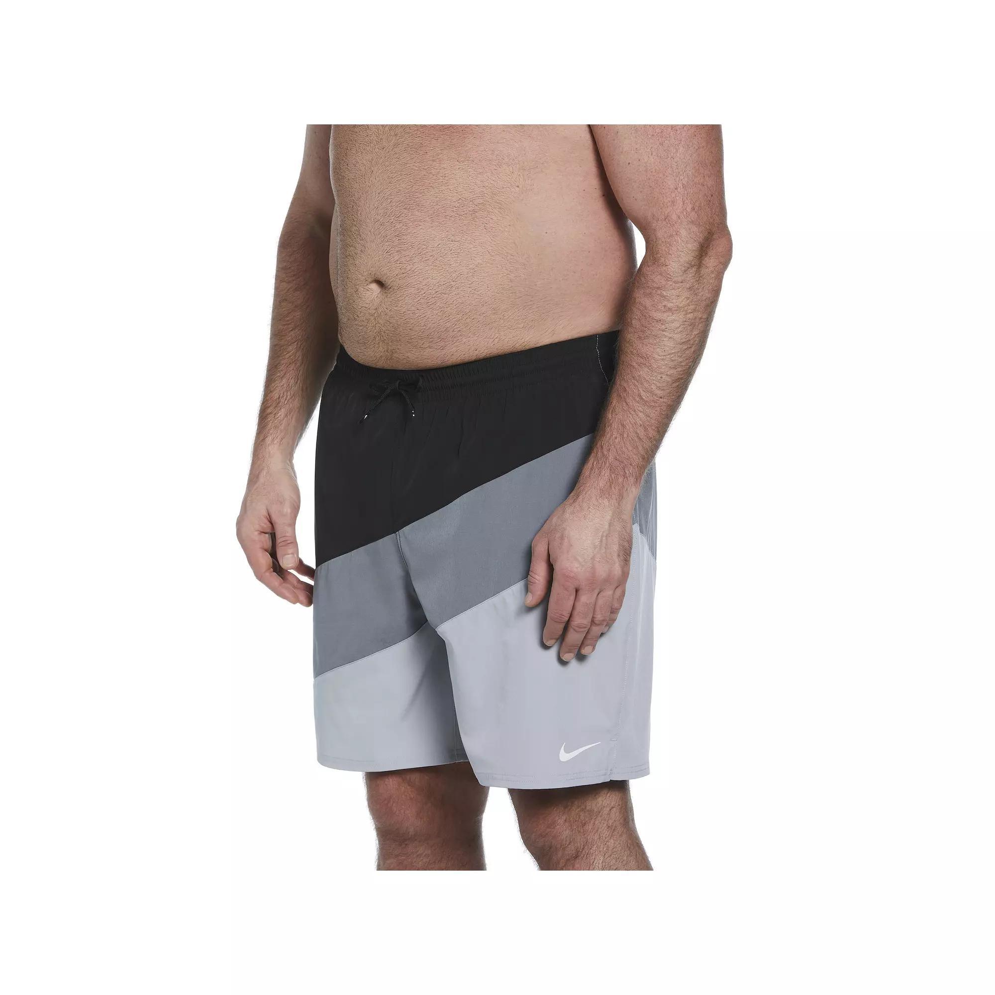 Big & Tall Nike 9-in. Color Surge Volley Swim Trunks, Mens Product Image