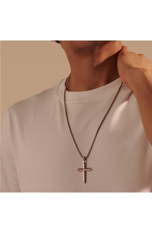 John Hardy Sterling Silver Classic Chain Cross Pendant Necklace, 26 Product Image