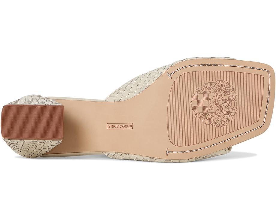 Sculpted C Coated Canvas Block Heel Sandals Product Image