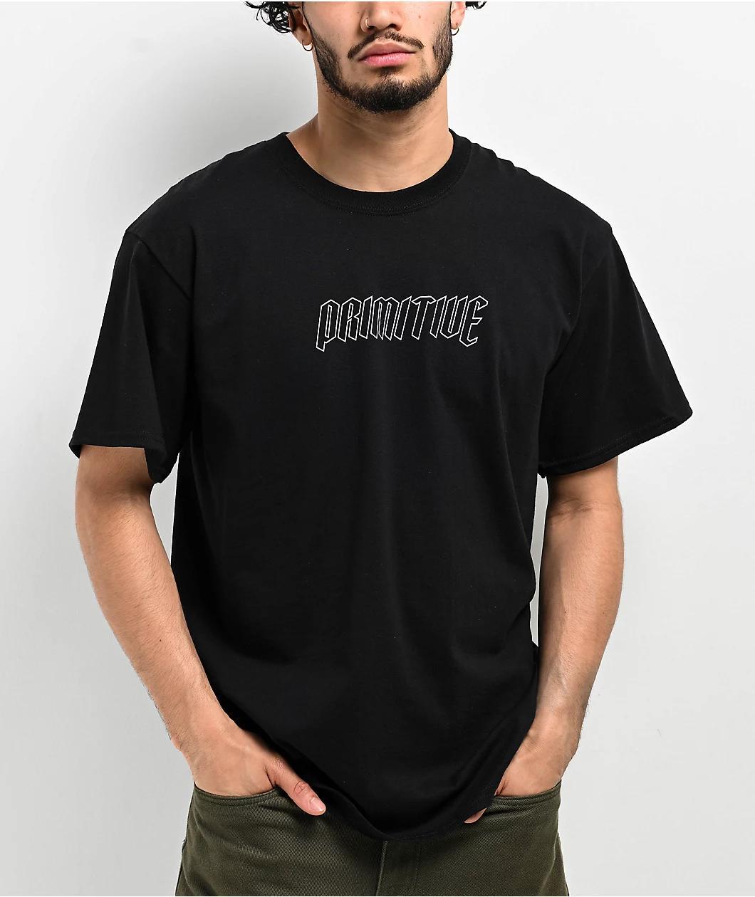 Primitive x Dodge Storm Black T-Shirt Product Image