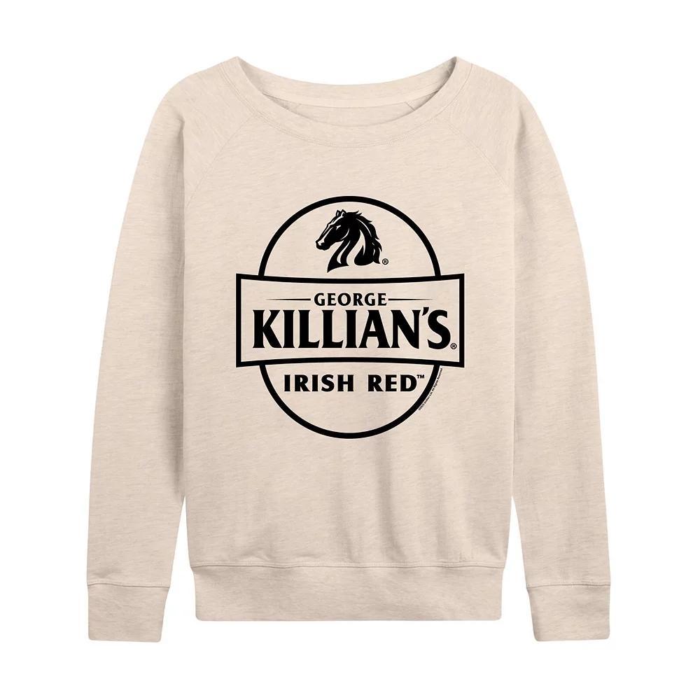 Womens Killians Logo Stamp Lightweight French Terry Sweatshirt Product Image