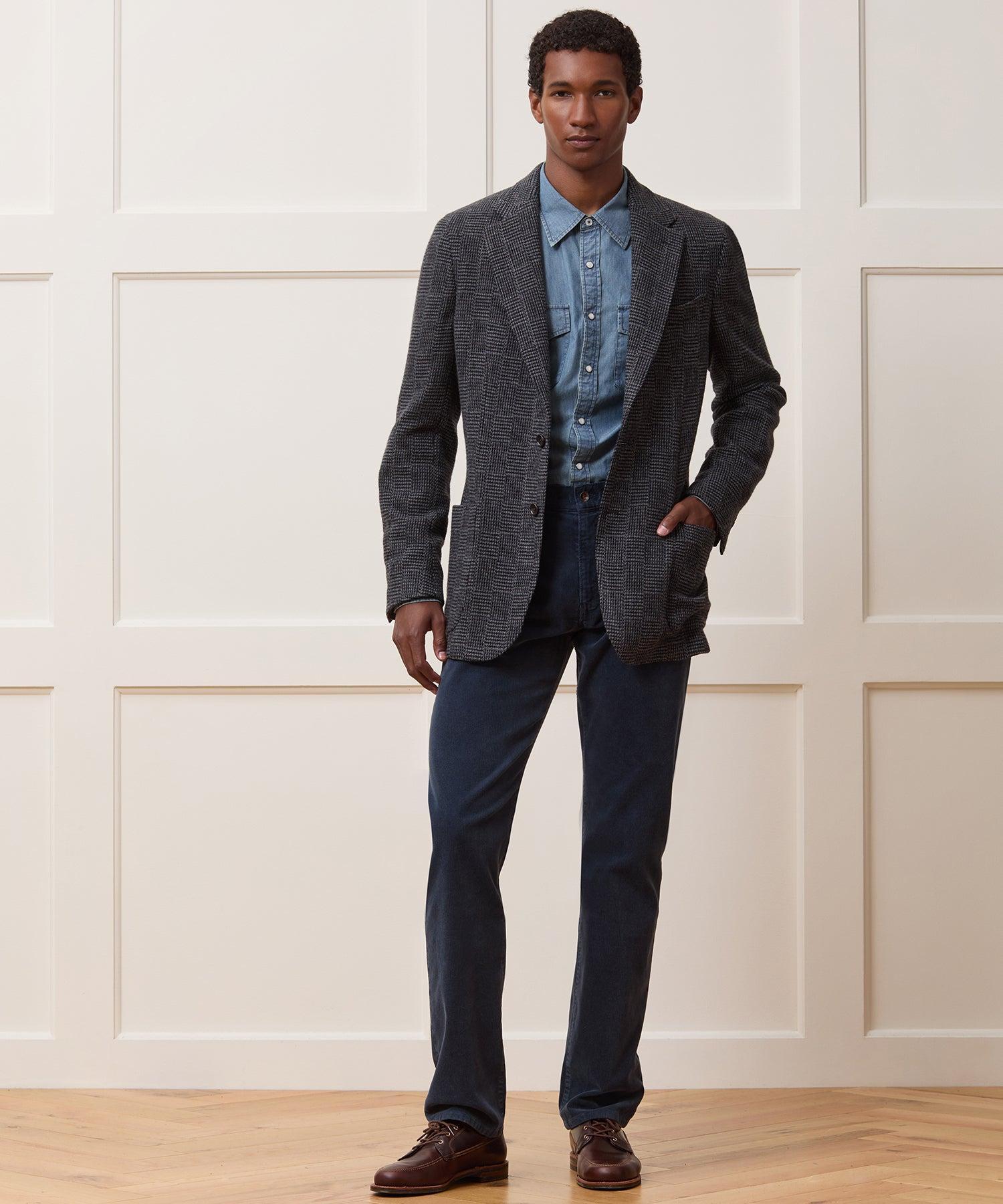 Italian Wool Plaid Sport Coat Product Image