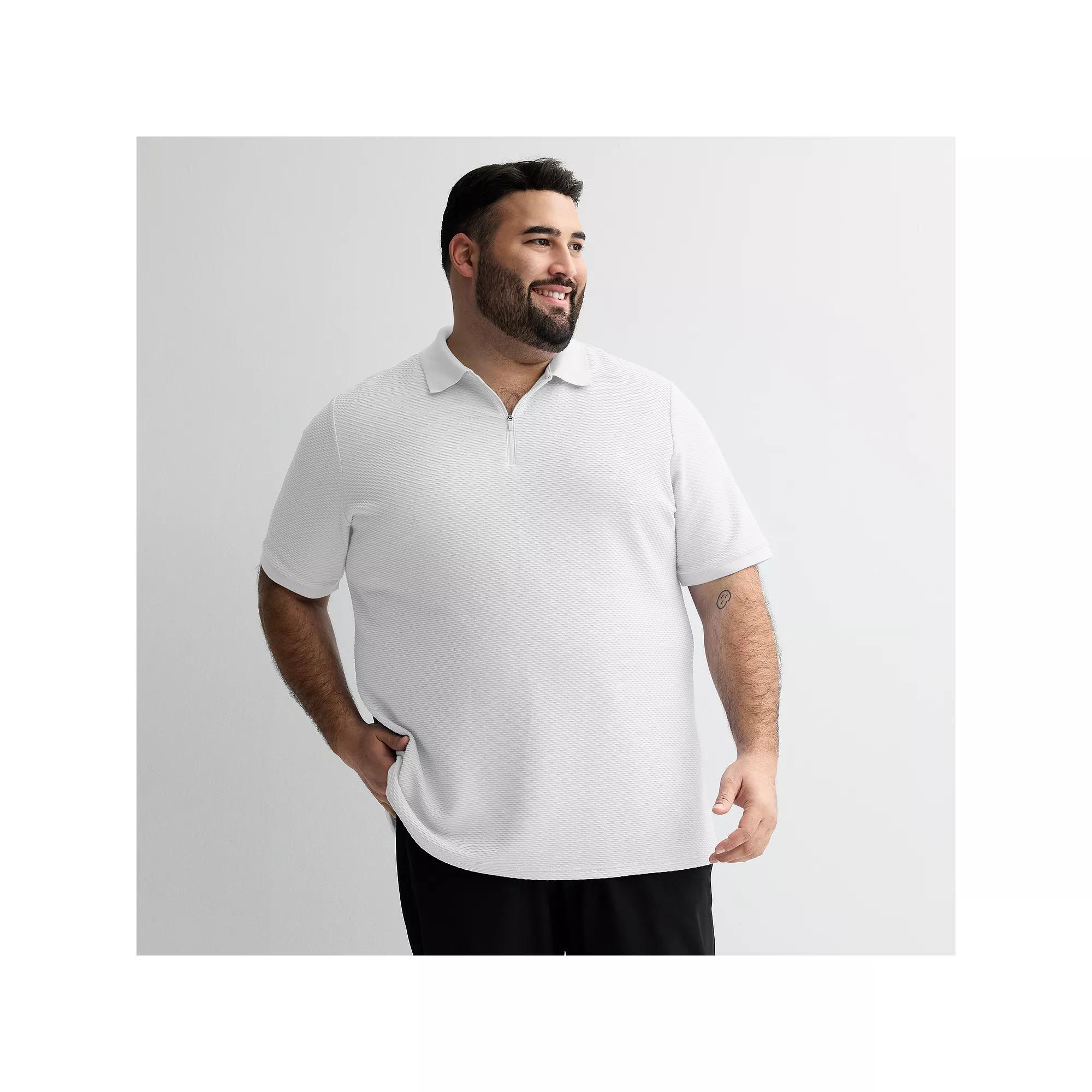 Big & Tall Apt. 9® Textured Tee, Men's, Size: 2XB, White Dahlia Product Image
