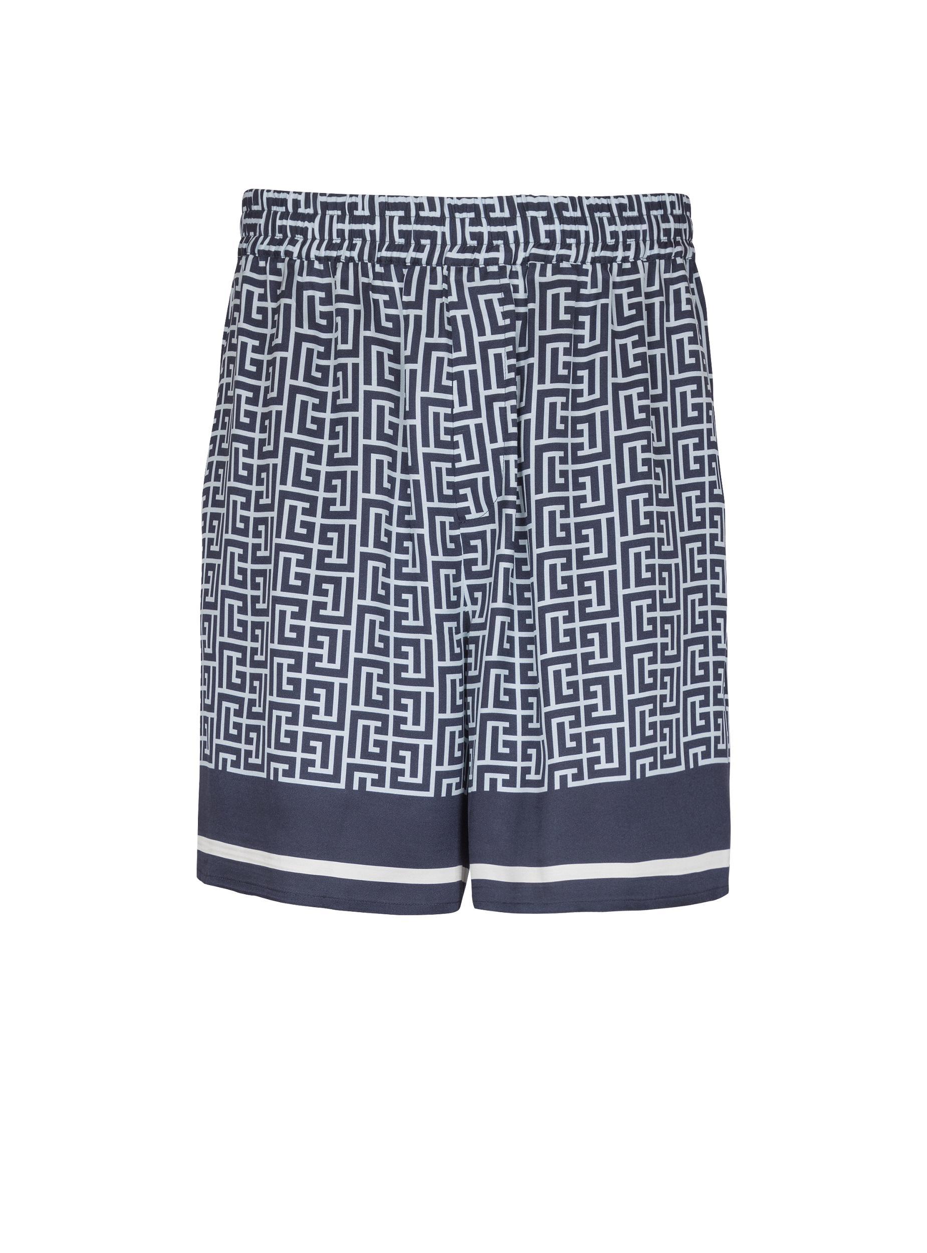 Flowing monogrammed shorts Product Image