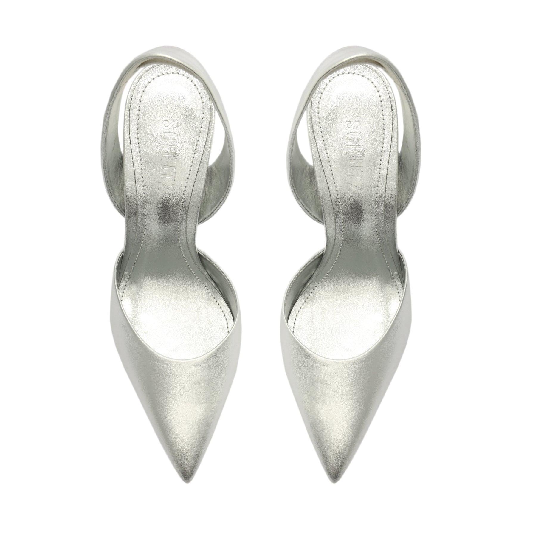 Lou Sling Metallic Leather Pump Product Image