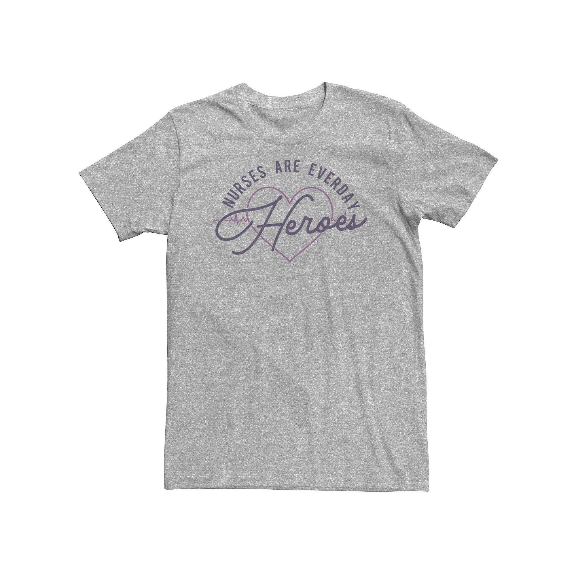 Big & Tall Coffee Sunshine Tee, Men's, Size: Large Tall, Athletic Grey Product Image