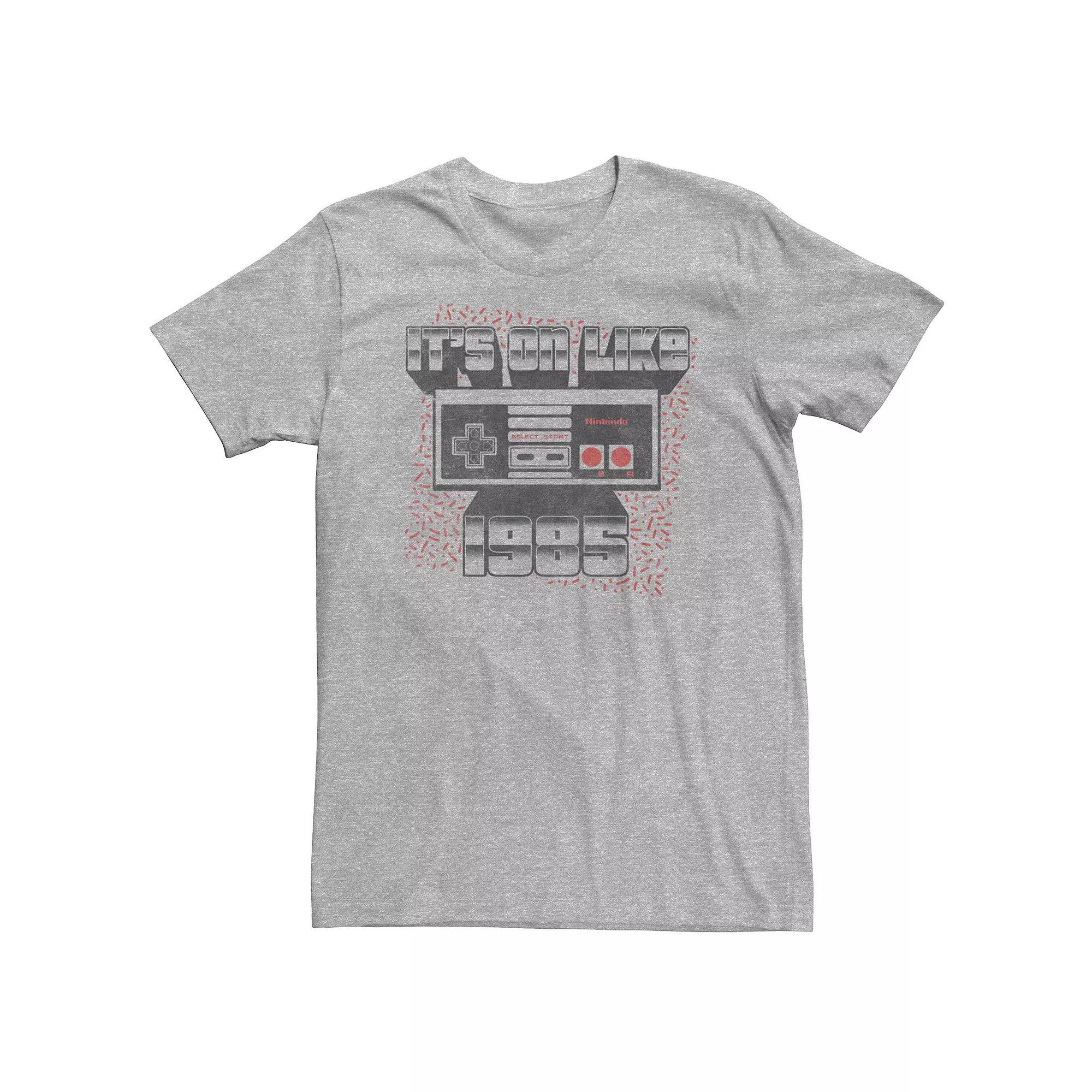Big & Tall Friends Group Shot Milkshake Portrait Tee, Men's, Size: 3XL Tall, Athletic Grey Product Image