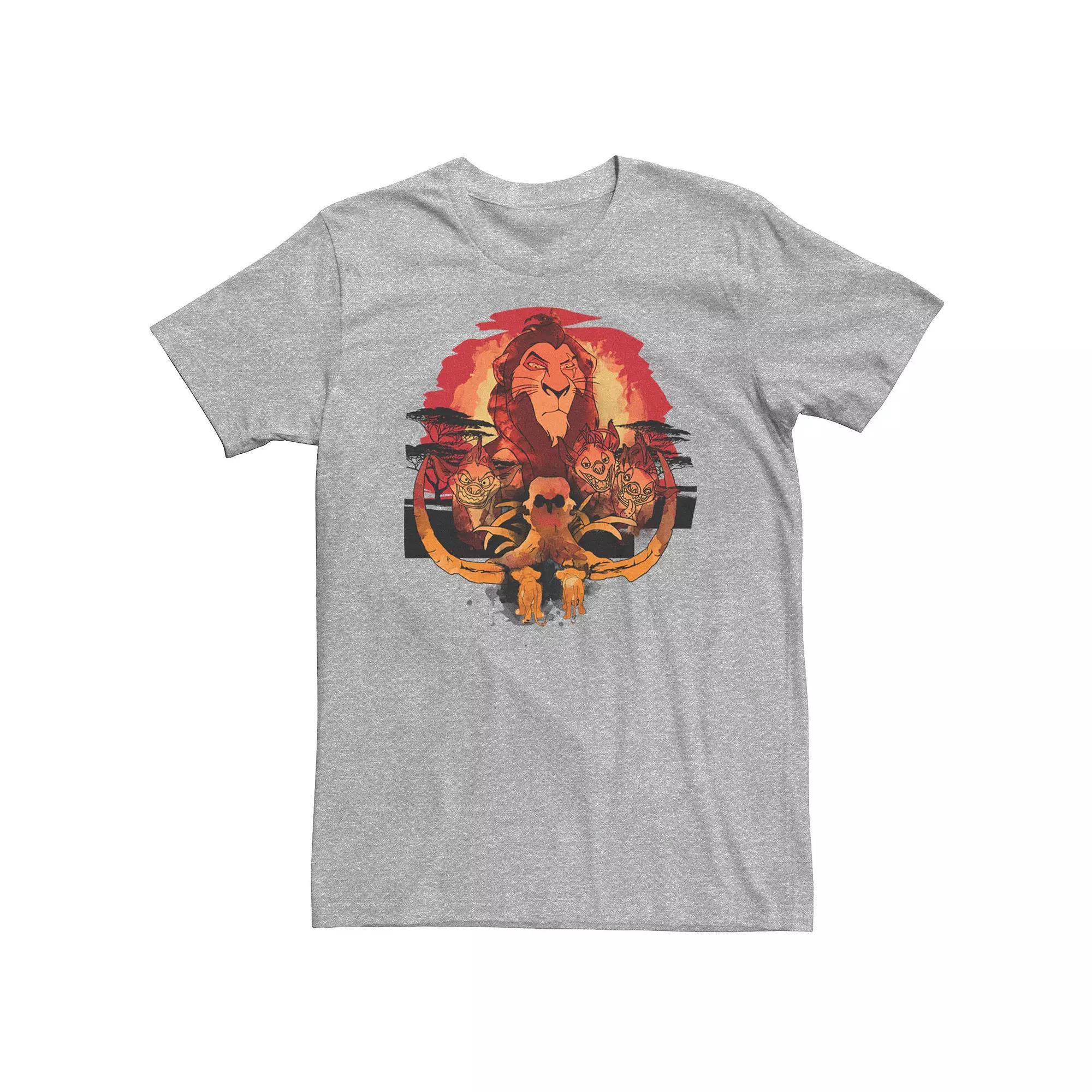 Men's Star Wars A New Hope Group Shot Logo Tee, Size: XL, Athletic Grey Product Image