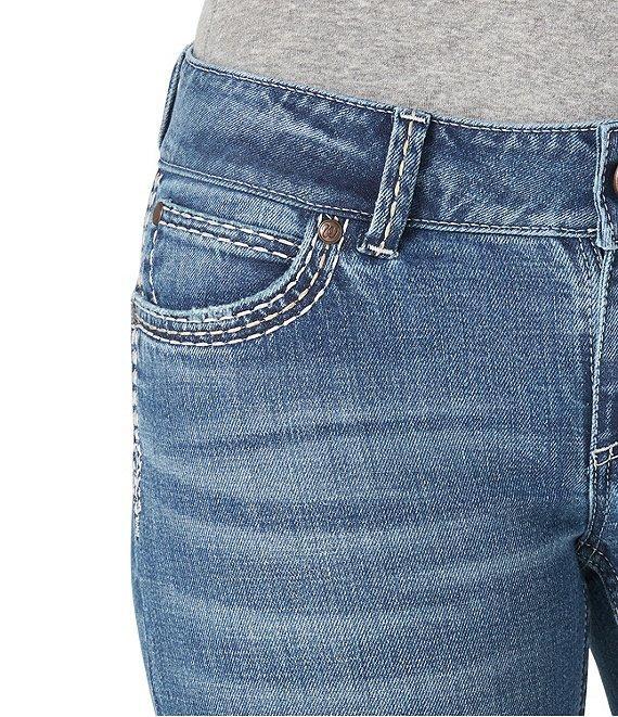 Wrangler® Retro Sadie Low Rise Back Stitch Pocket Bootcut Jeans Product Image