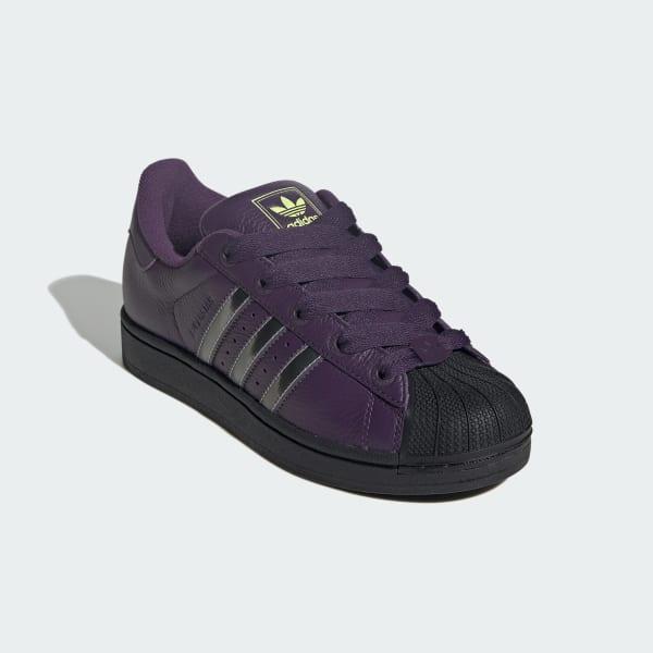 Womens adidas Superstar II Athletic Shoe - Preloved / Core Black / Off White Product Image