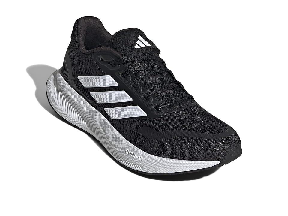 adidas Runfalcon 5 Women's Running Shoes, Size: 7.5, Black White Product Image