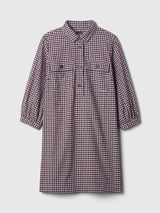Flannel Utility Mini Shirtdress Product Image