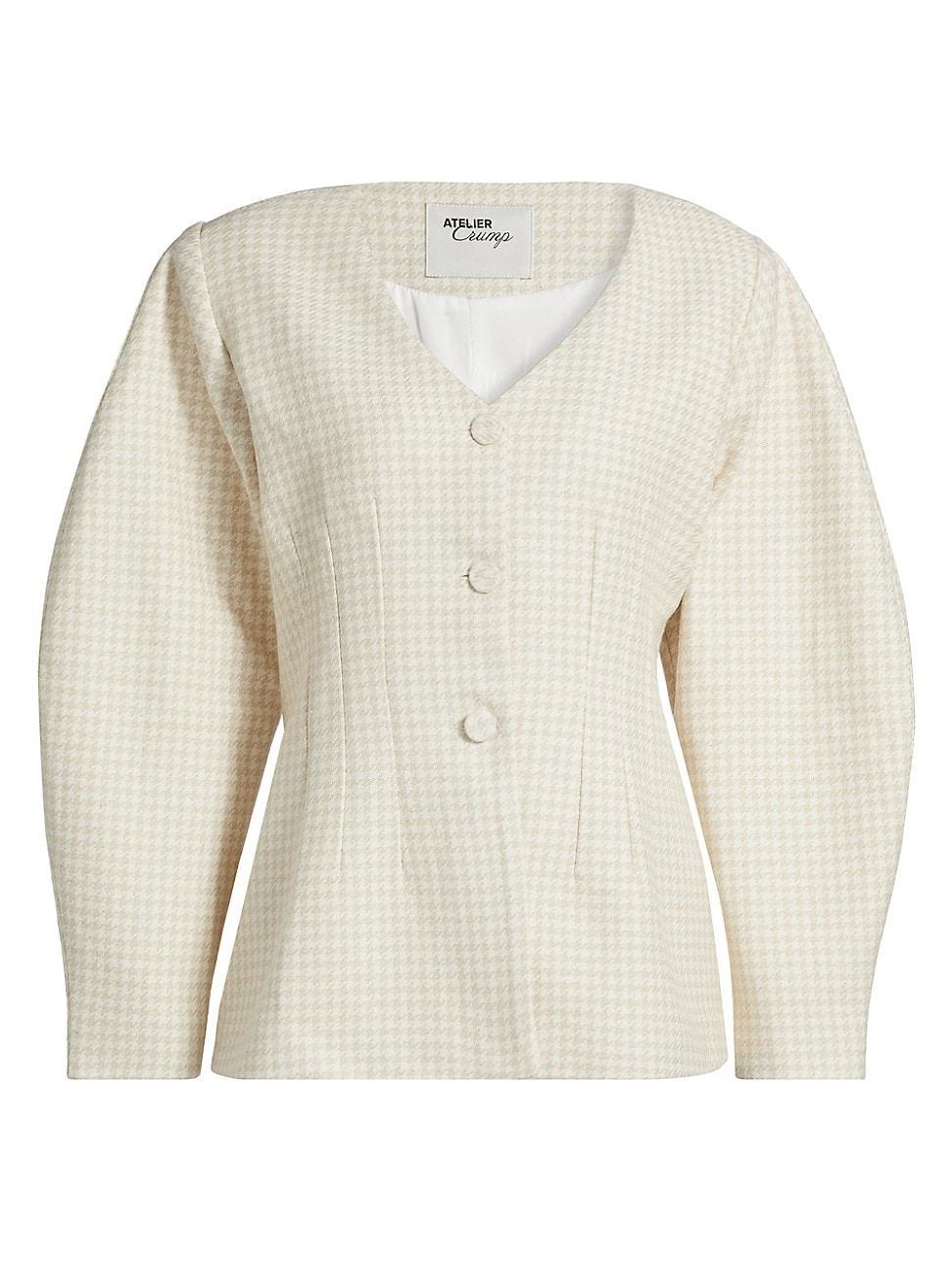 Womens Caetana Houndstooth Jacket Product Image