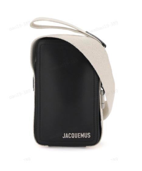 JACQUEMUS Le Cuerda Vertical Shoulder Bag In Black Product Image