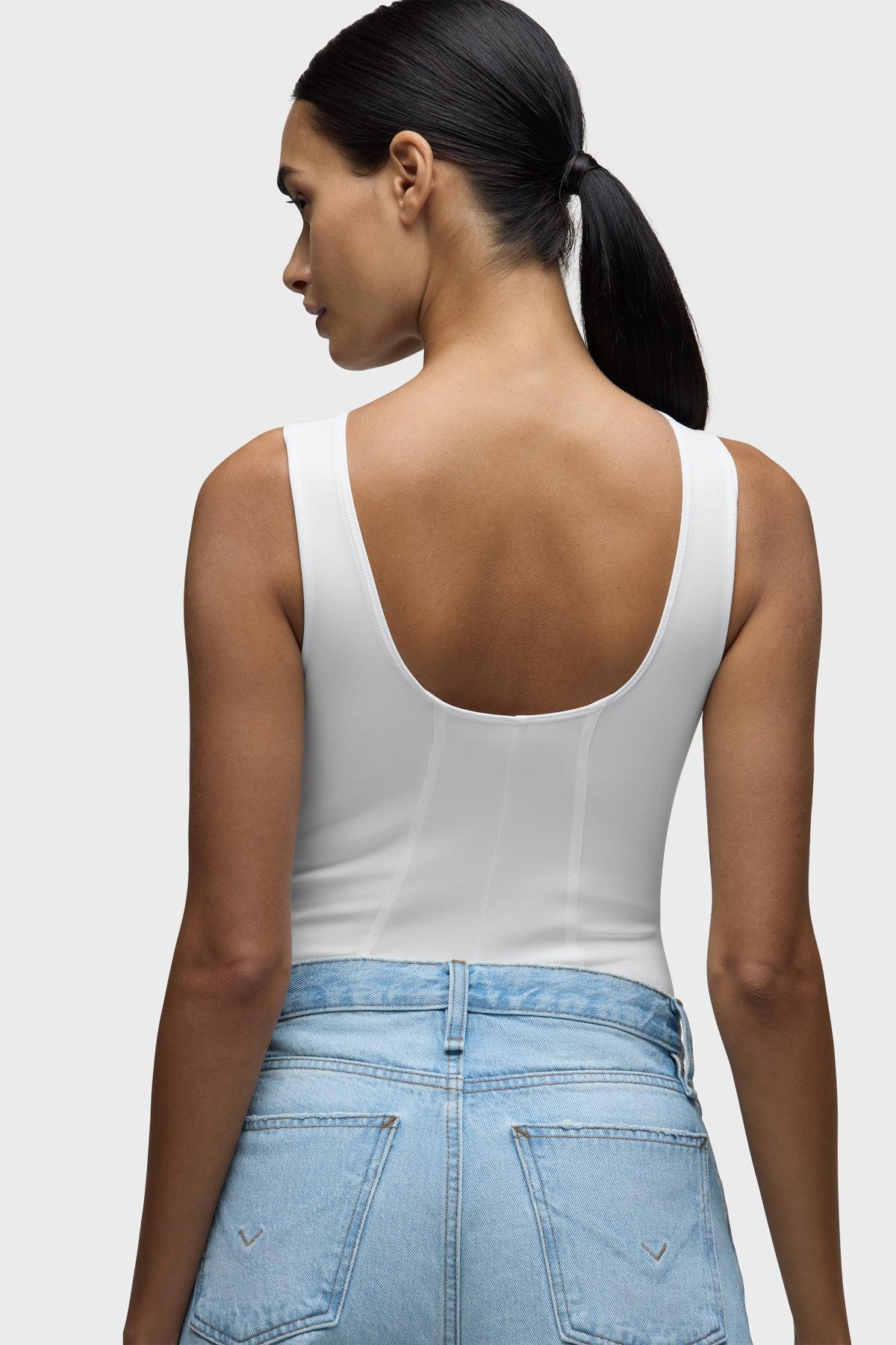 Scuba Scoop Neck Bodysuit Female Product Image