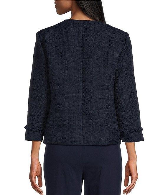 Allison Daley Long Sleeve Full Front Button Lined Jacket Product Image