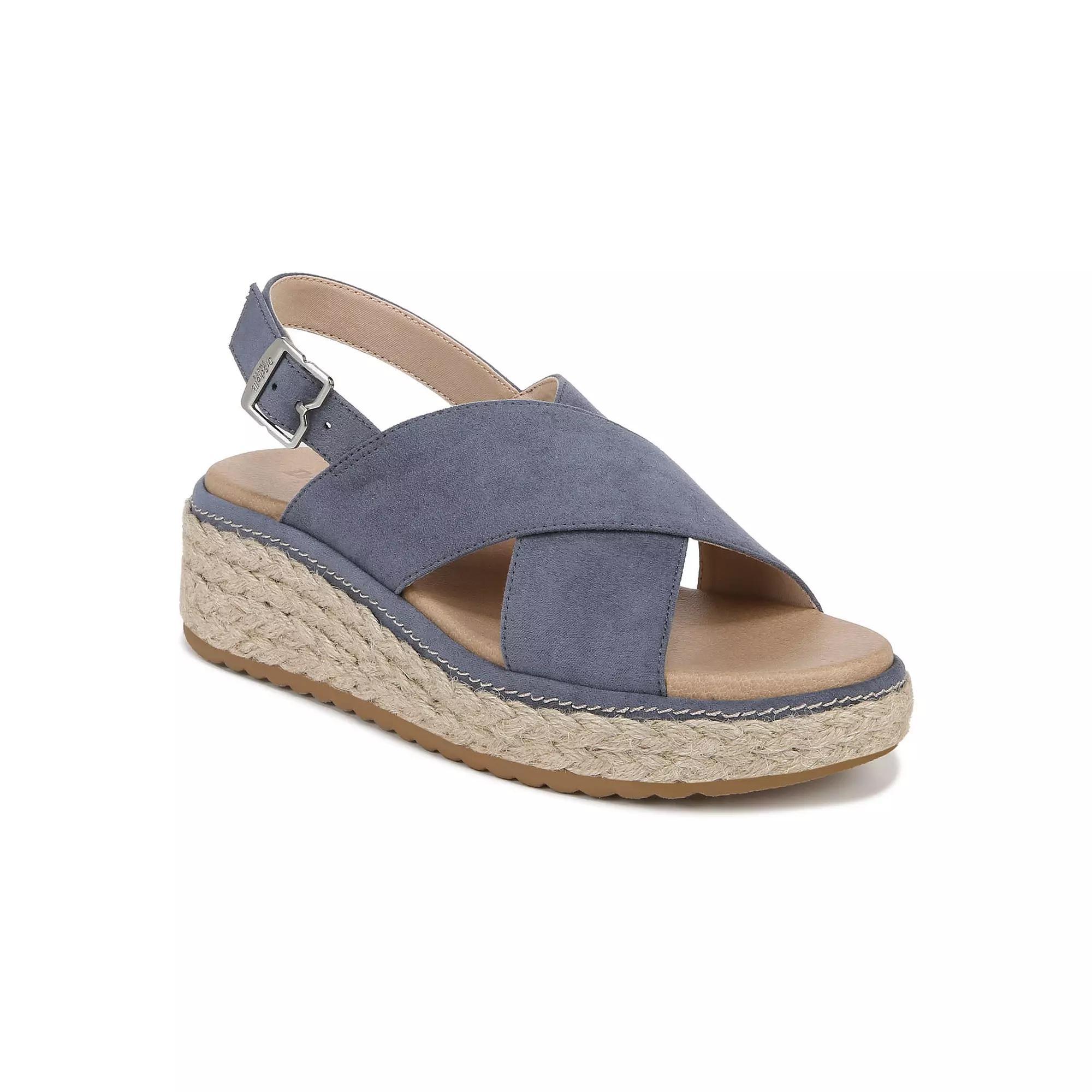 Dr. Scholl's Ember Women's Slingback Sandals, Size: 9, Oxide Blue Product Image