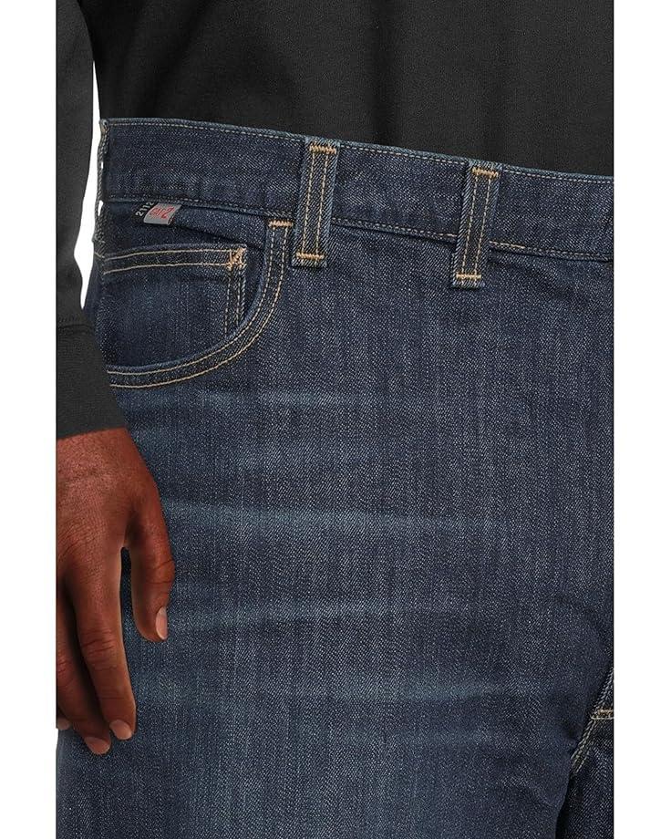 Flame-Resistant Rugged Flex® Jeans - Relaxed Fit in Midnight Indigo Product Image
