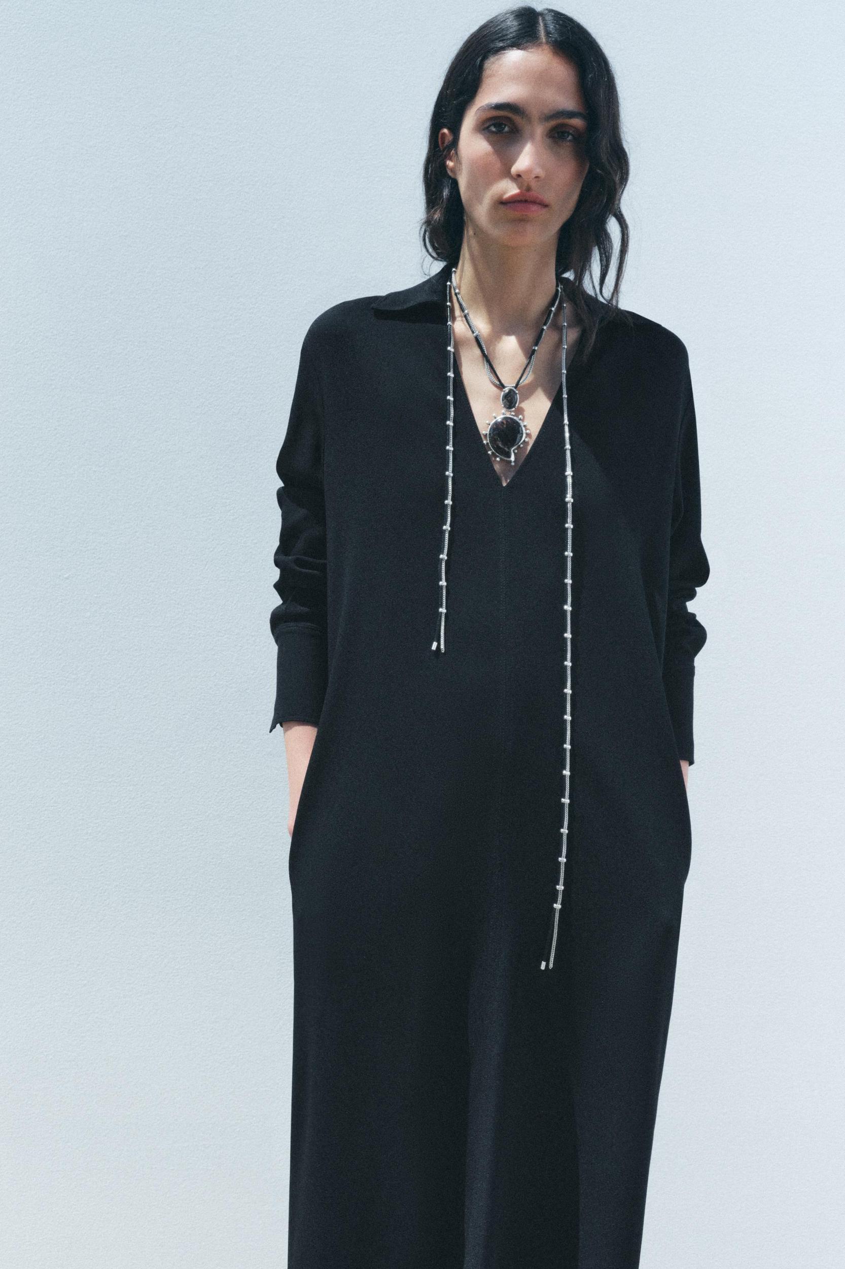 ZW COLLECTION POLO COLLAR DRESS Product Image