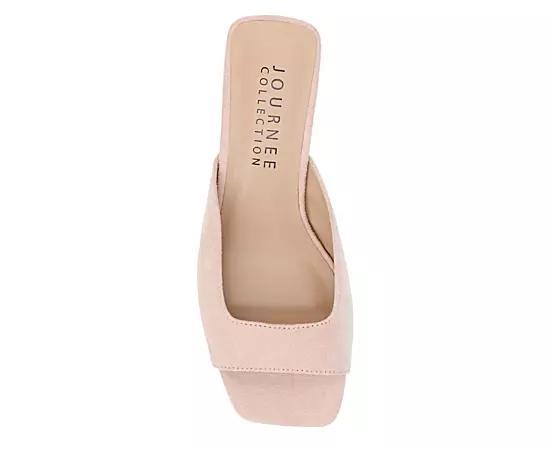 Journee Larna Womens Kitten Sandals Green Product Image