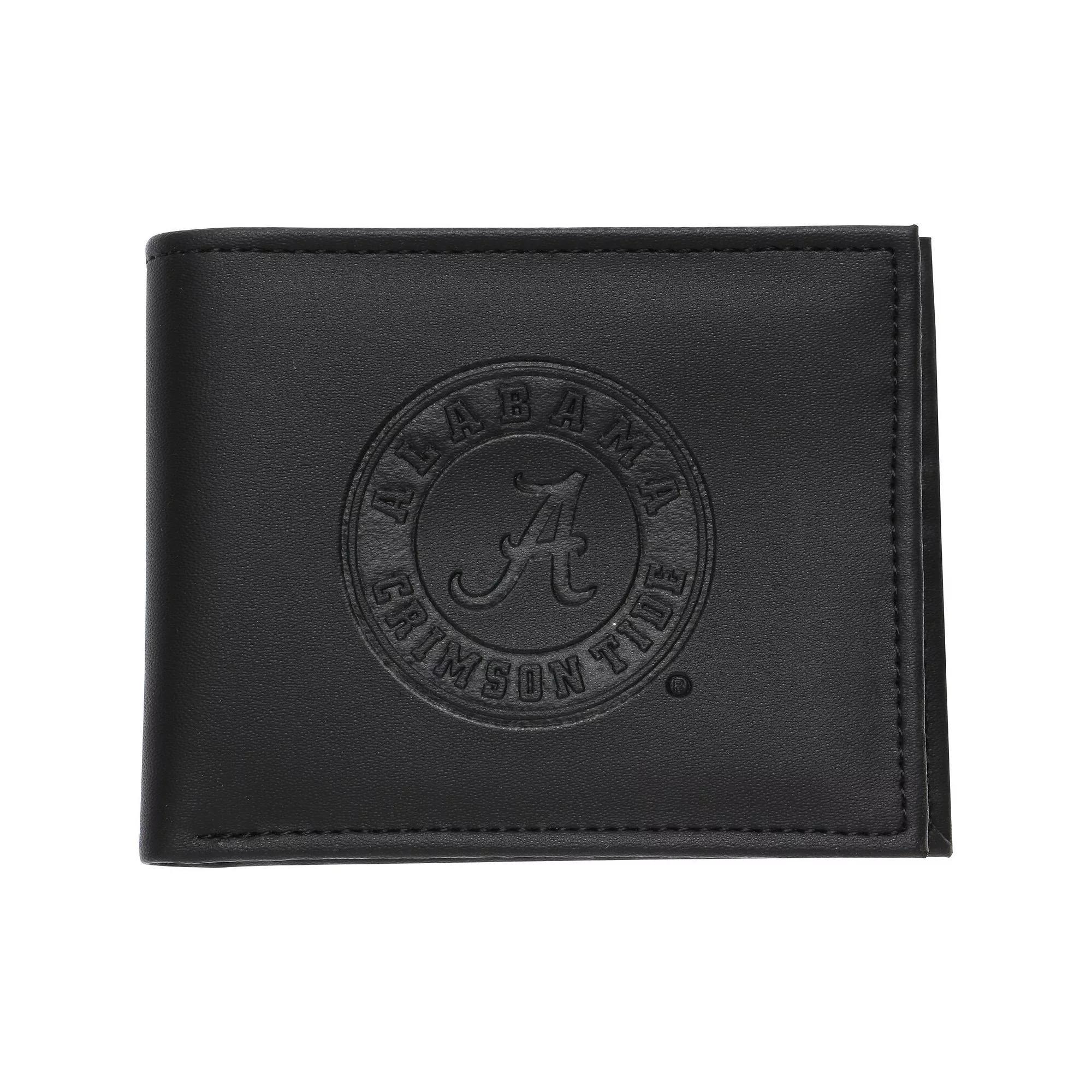 Men's Black Alabama Crimson Tide Hybrid Bi-Fold Wallet Product Image