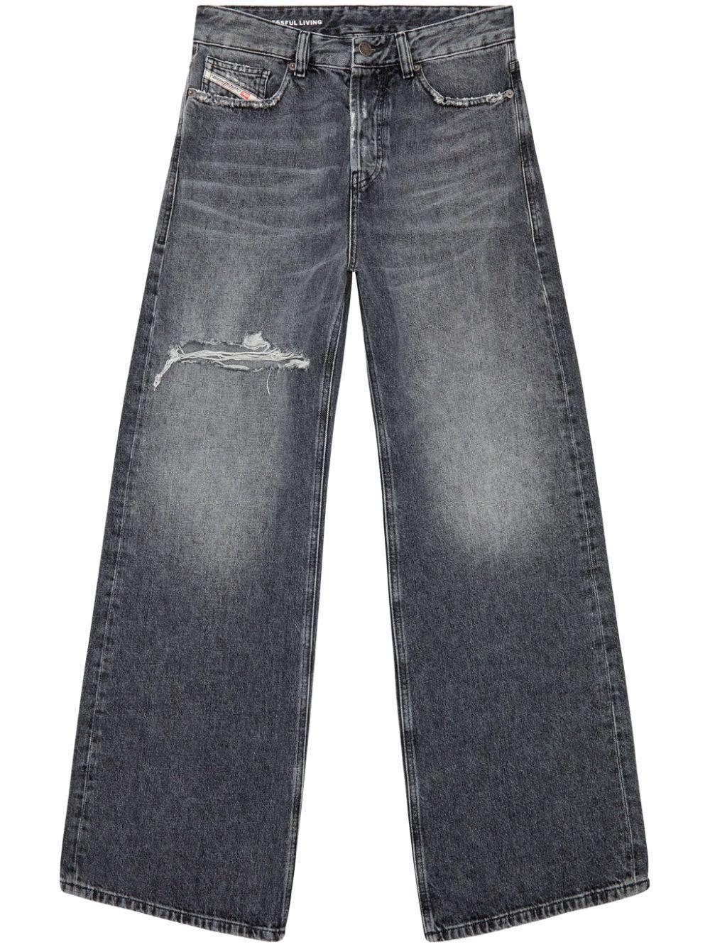 1996 D-Sire low-rise wide-leg jeans Product Image