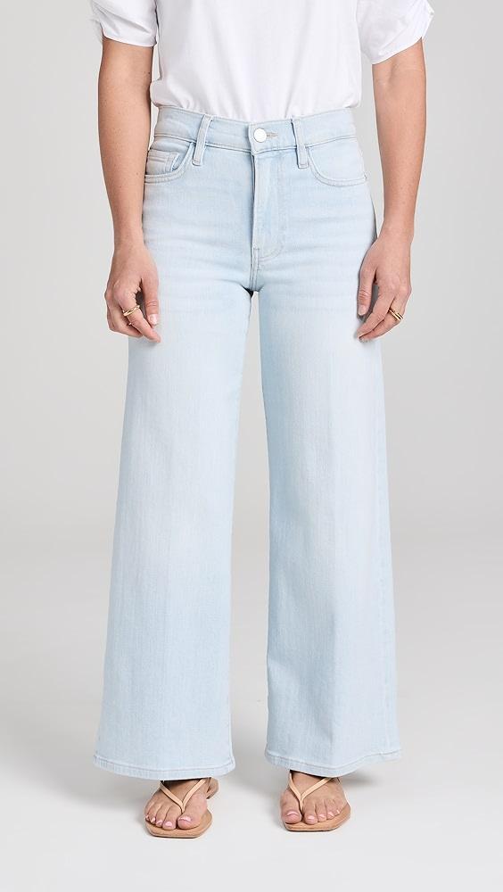 FRAME Petite Le Pixie Slim Palazzo Jeans | Shopbop Product Image