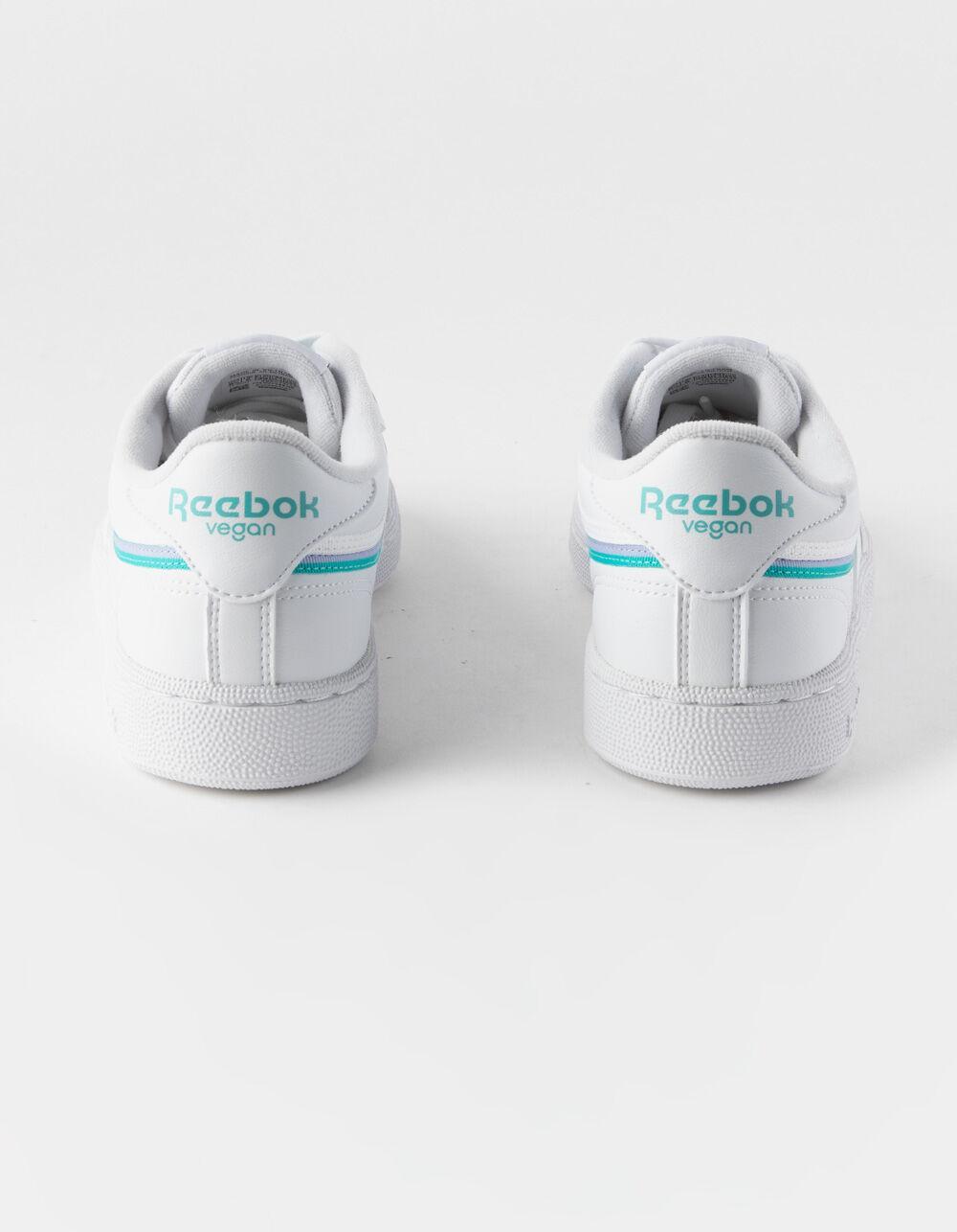 REEBOK Club C 85 Vegan Womens Shoes - WHITE Product Image