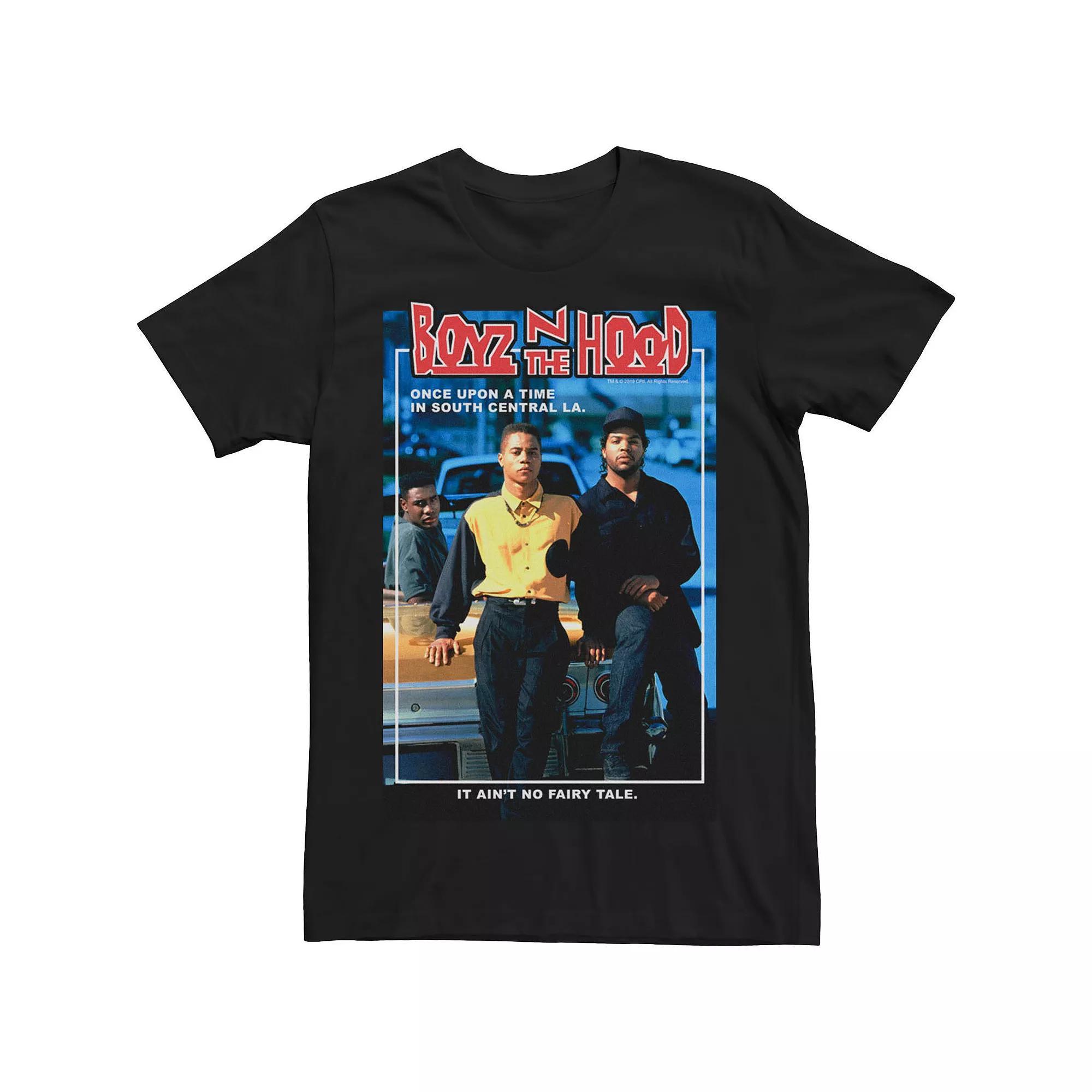 Men's Boyz N The Hood Doughboy and Tre Once Upon A Time Portrait Tee, Size: 3XL, Grey Heather Product Image