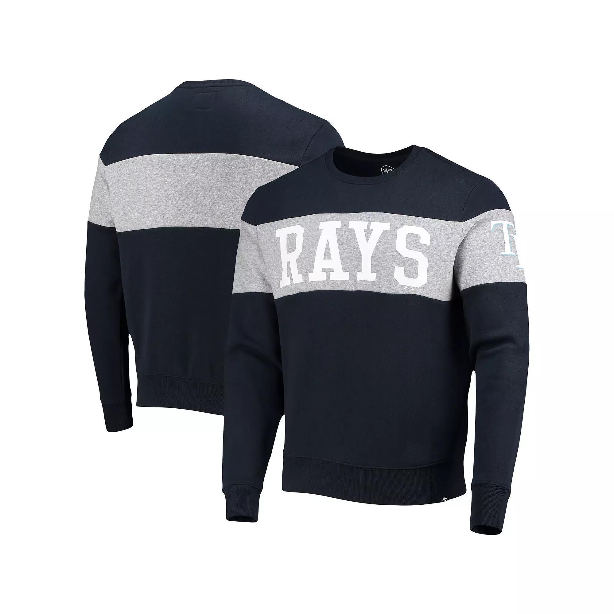 Mens 47 Tampa Bay Rays Interstate Pullover Sweatshirt Blue Product Image
