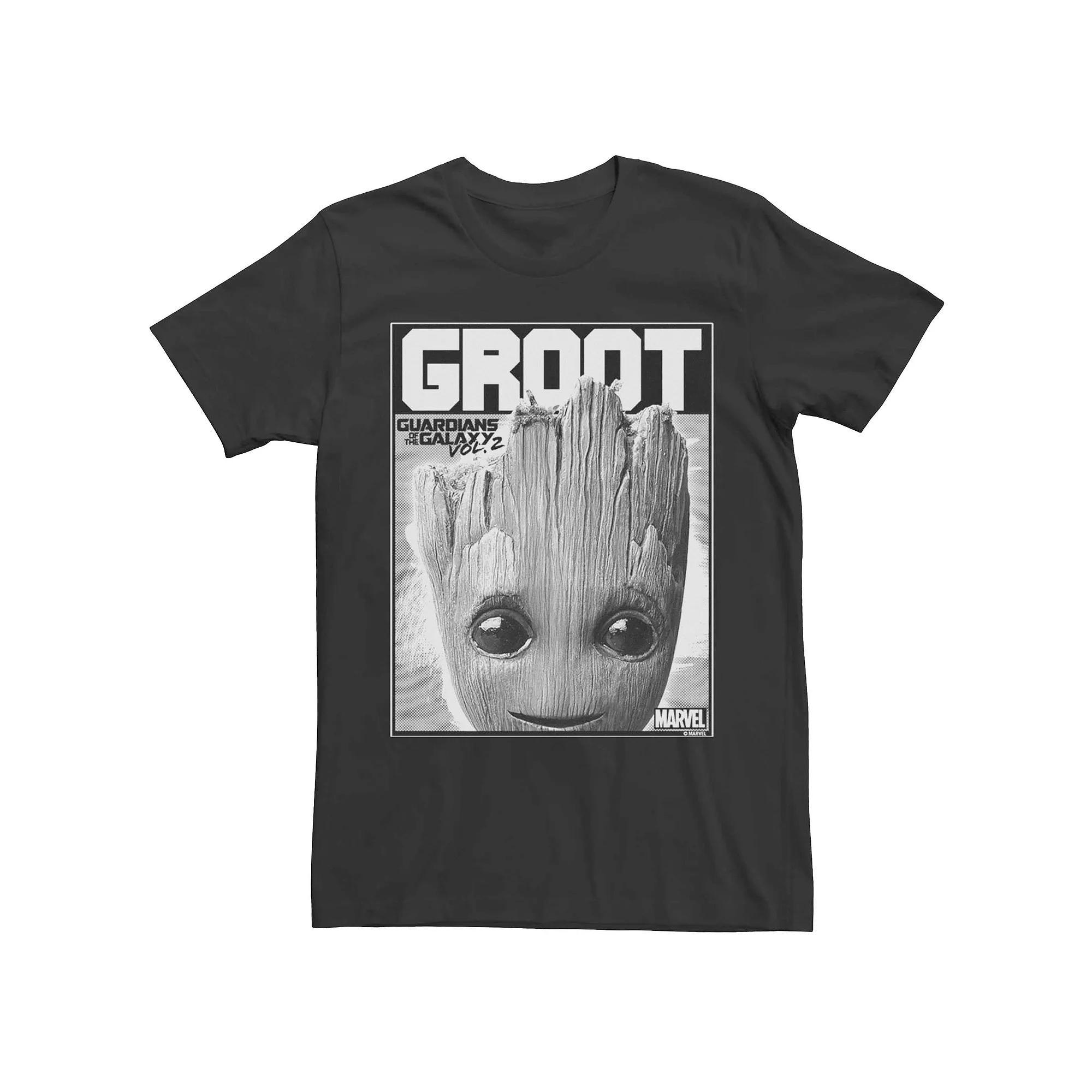 Men's Guardians of the Galaxy Groot Tee, Size: XXL, White Product Image