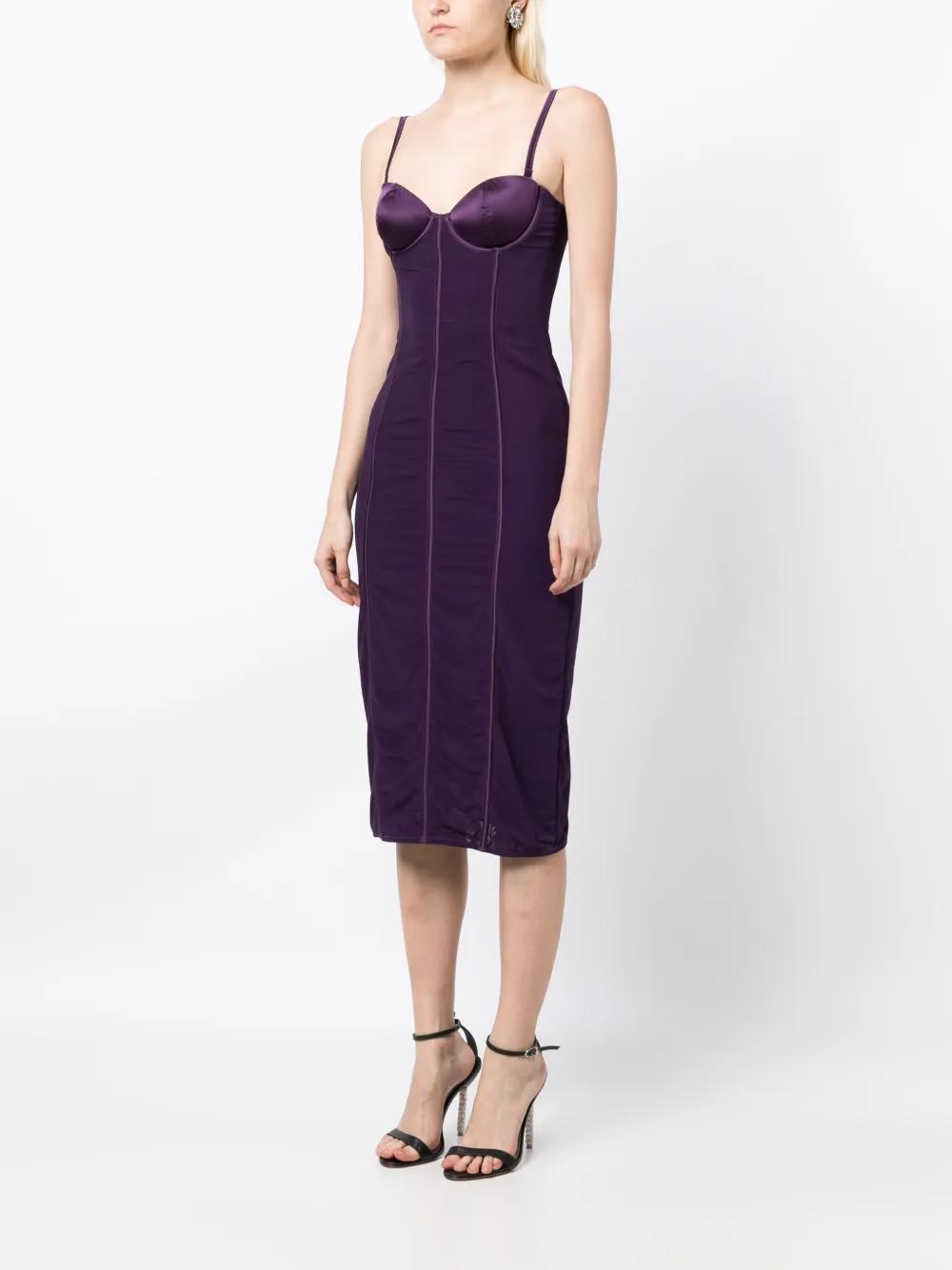 mesh bustier dress Product Image
