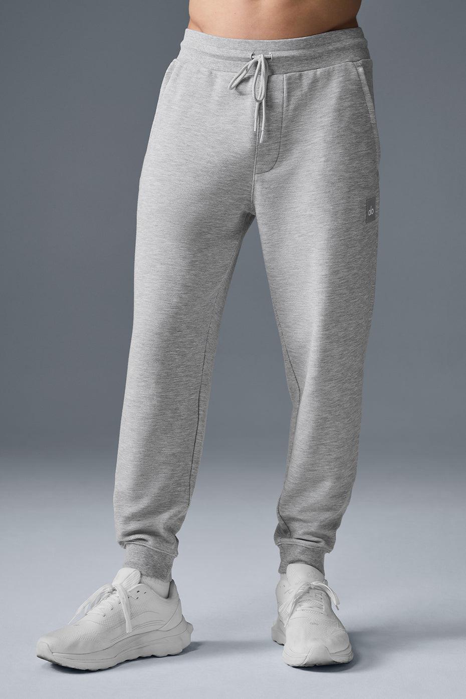 Micro Waffle Fast Break Jogger - Athletic Heather Grey Male Product Image