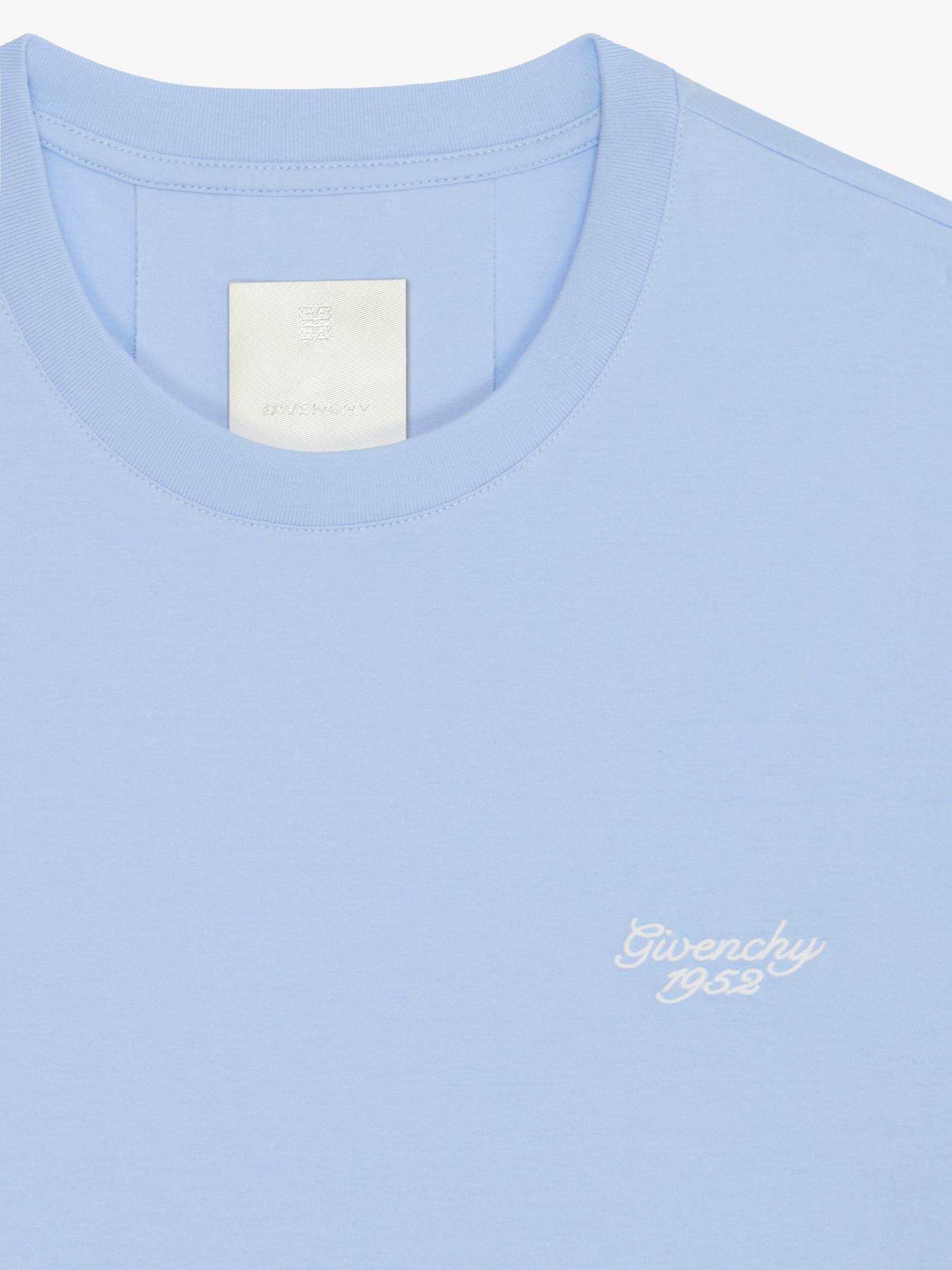 GIVENCHY 1952 slim fit t-shirt in cotton Product Image