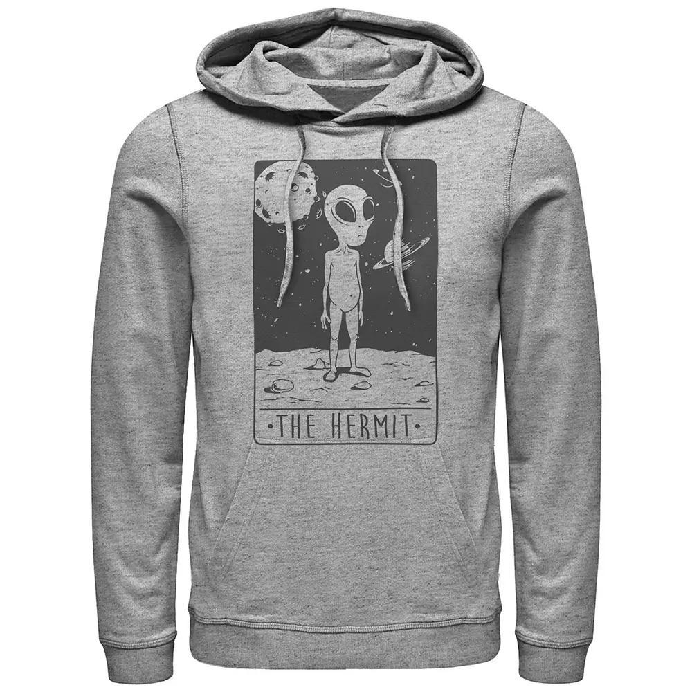 Men's Space Hermit Hoodie, Size: Large, Athletic Grey Product Image