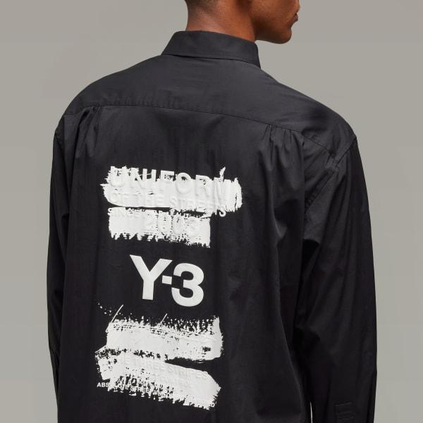 adidas Y-3 Graphic Shirt Core White XS Unisex Product Image